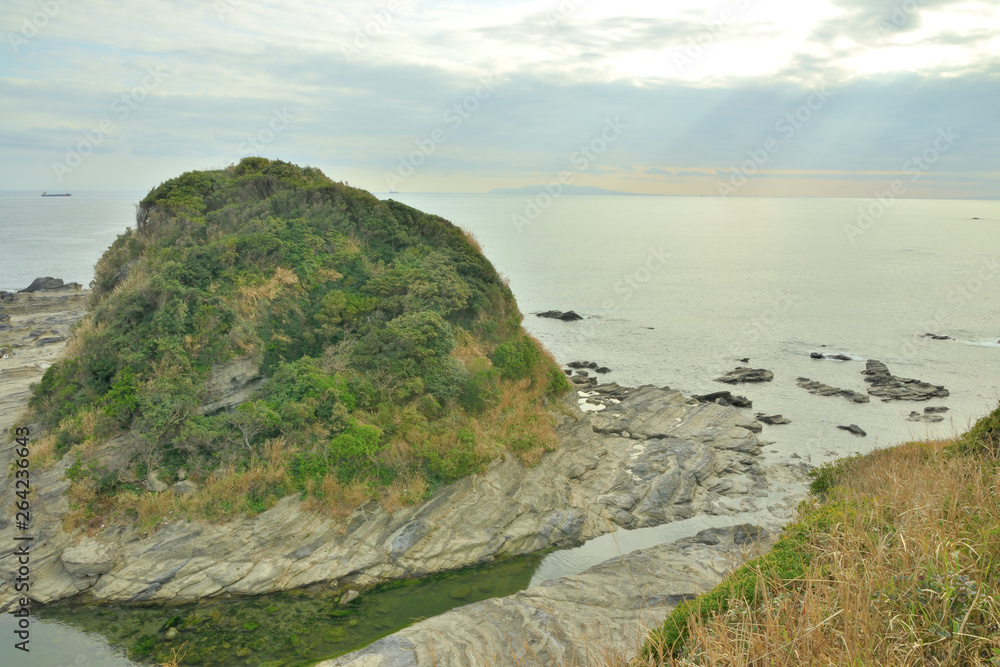 劒崎付近 三浦市南下浦松輪の風景 日本 劒崎付近 三浦市南下浦松輪の風景 日本