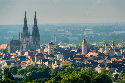 Altstadt Regensburg von oben