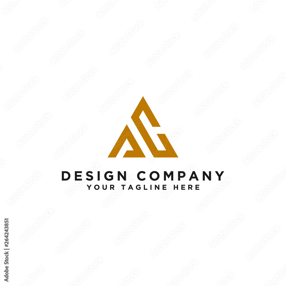 AC letters Initial icon / Monogram.- Inspiring vector logo design - Vector AC letters Initial icon / Monogram.- Inspiring vector logo design - Vector
