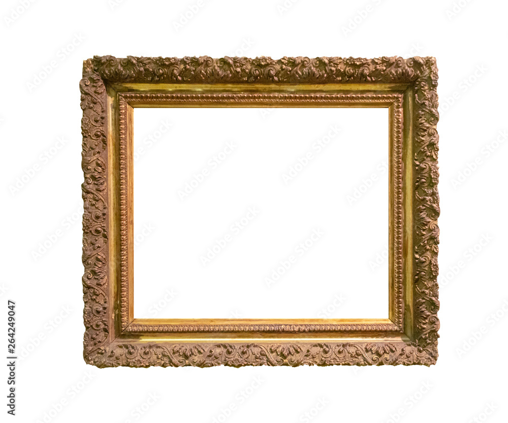 Frame picture antique antiques isolated on white background Frame picture antique antiques isolated on white background
