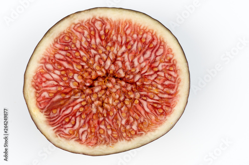 Cuted fig fruit