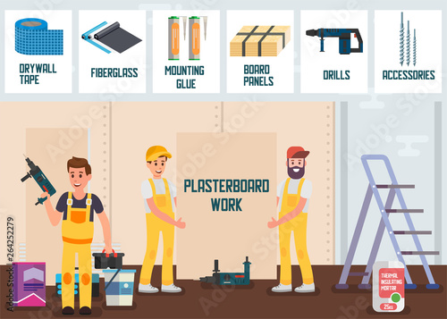 Plasterboard Work Service Online Store Banner