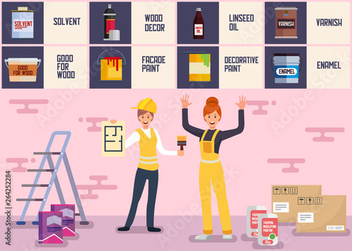 House Painter and Plasterer Team Service Banner