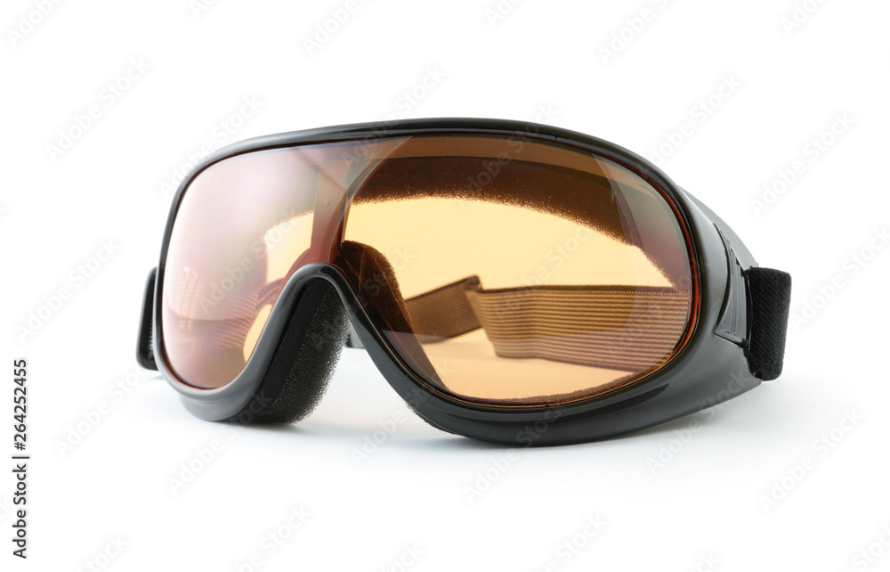 goggles isolated on white background goggles isolated on white background