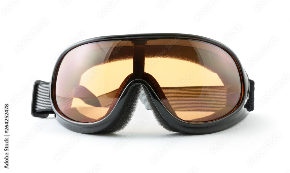 goggles isolated on white background goggles isolated on white background