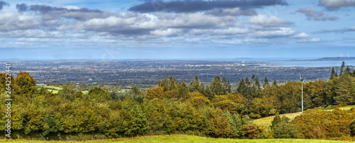 Dublin Panoramic View  Ireland