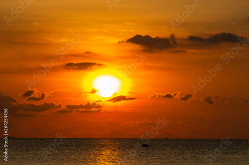 Sunset in Koh Phangan Thailand