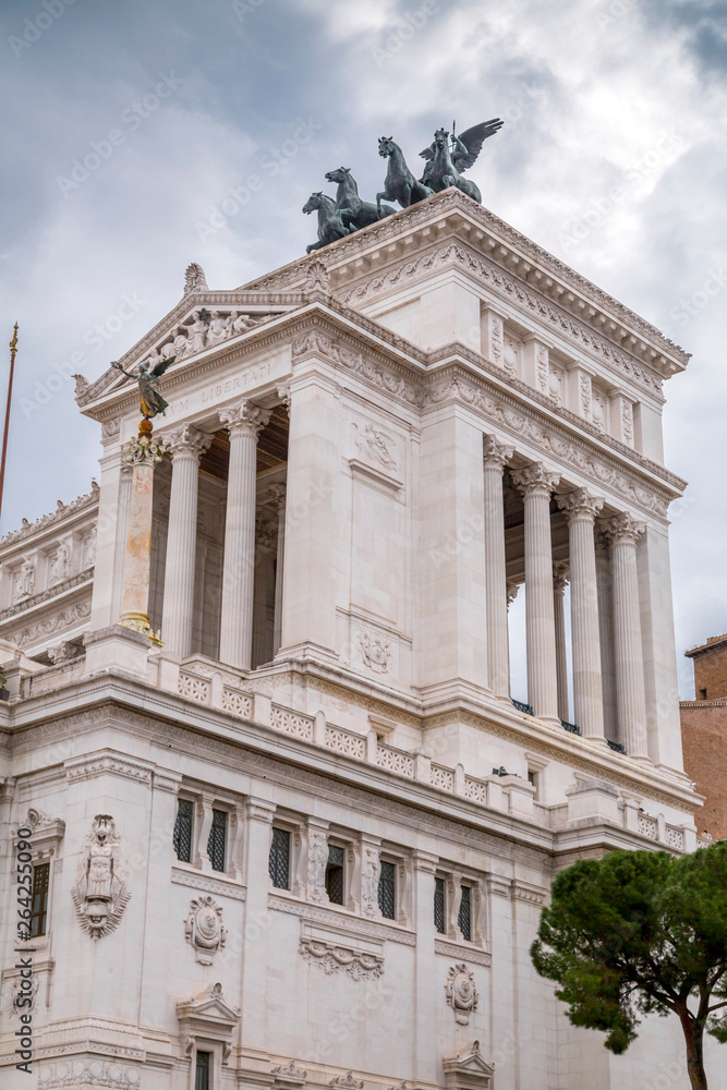 Obraz premium Il Vittoraino, monument to Victor Emmanuel, Rome