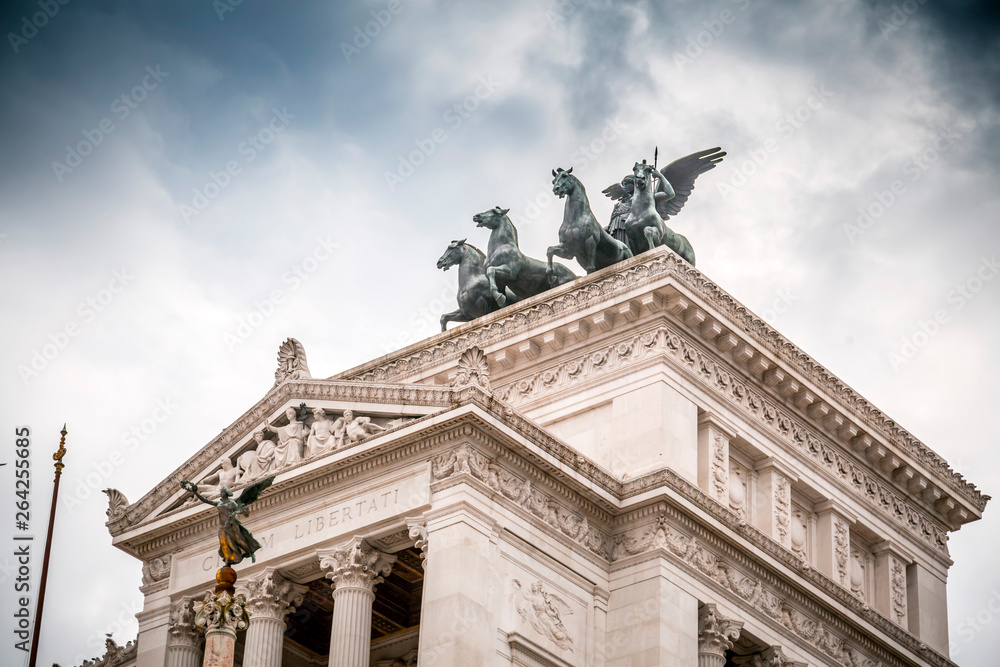 Obraz premium Il Vittoraino, monument to Victor Emmanuel, Rome