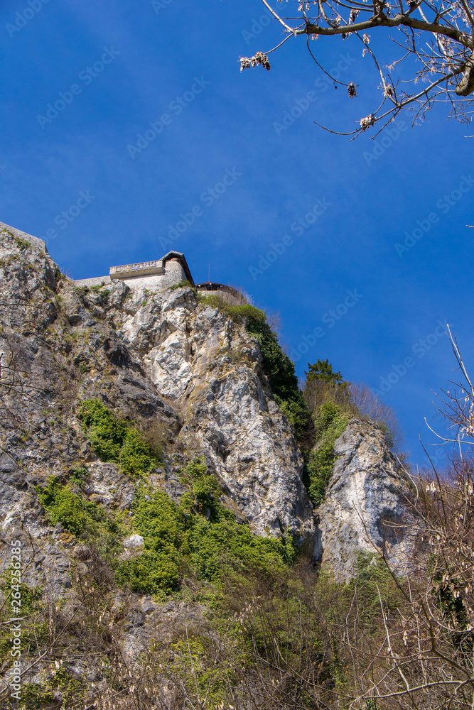 Fototapeta premium Fortress on the top of the hill