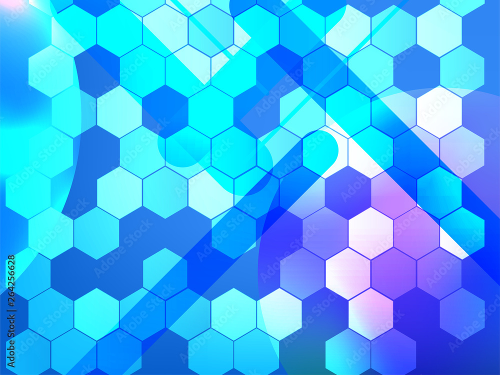 Blue geometric abstract background Blue geometric abstract background