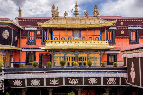 The Jokhang Temple in Lhasa, Tibet