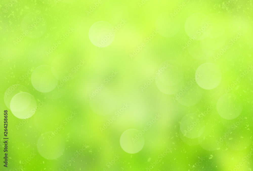Abstract green background blur
