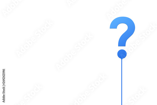 Question mark concept