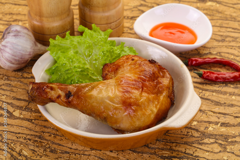 Roasted chicken leg Roasted chicken leg