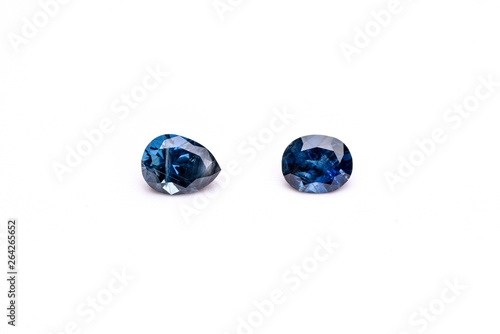 Pear and Oval Cut Sapphire Gemstones