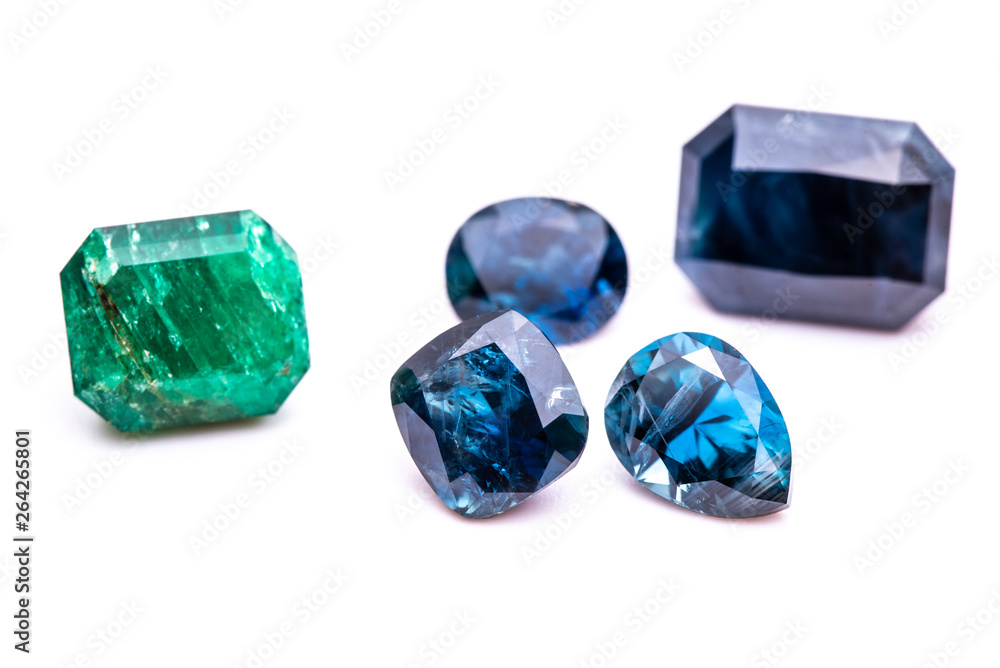 Emerald and Sapphire Gemstones Emerald and Sapphire Gemstones