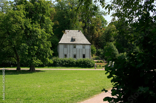 Goethe`s garden house in Weimar photo