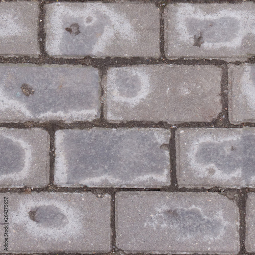 Seamless pattern of concrete pavement.