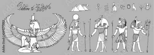Painted gods of Egypt, tourism