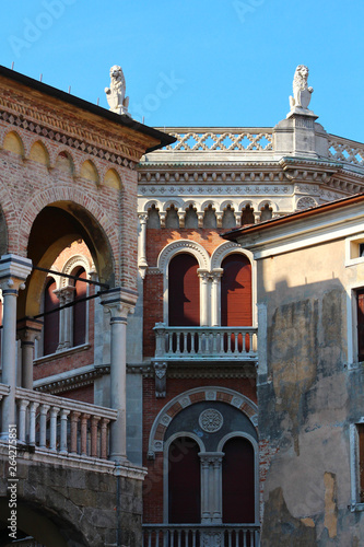 Padova, Italy, historical center, detail