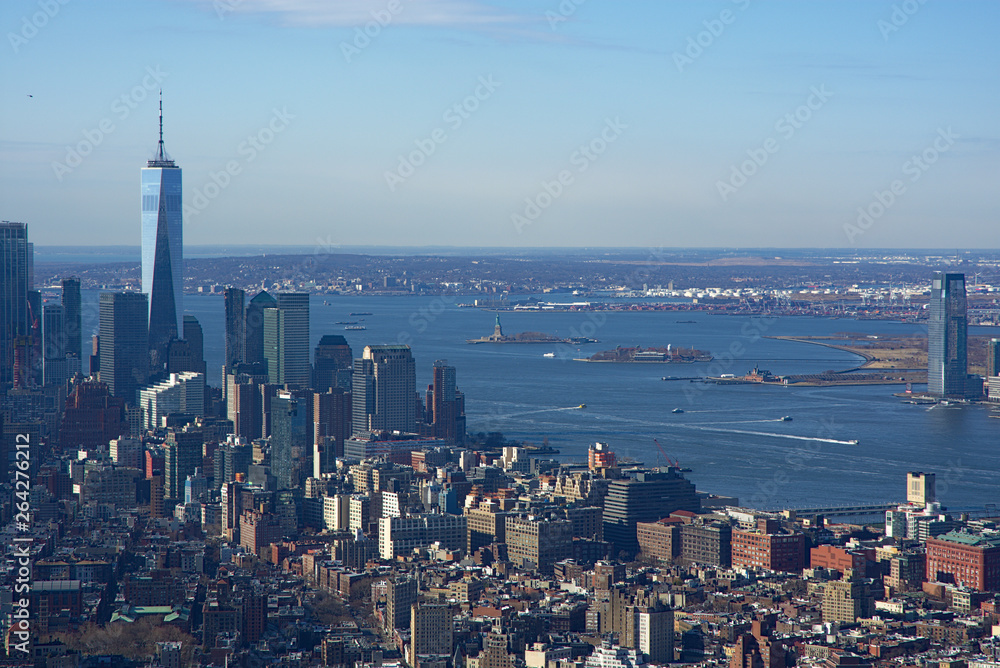 Obraz premium New York: View from Empire State Building