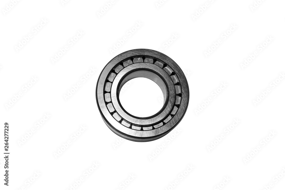 Ball bearing car isolated on white background Ball bearing car isolated on white background