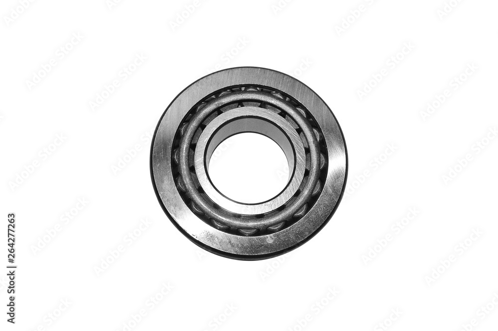 Ball bearing car isolated on white background Ball bearing car isolated on white background