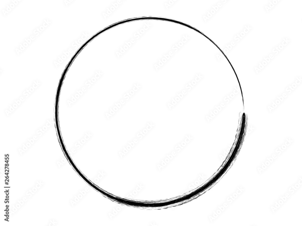 Grunge thin circle.Grunge oval shape made for your design. Grunge thin circle.Grunge oval shape made for your design.