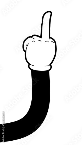 rebel finger pose
