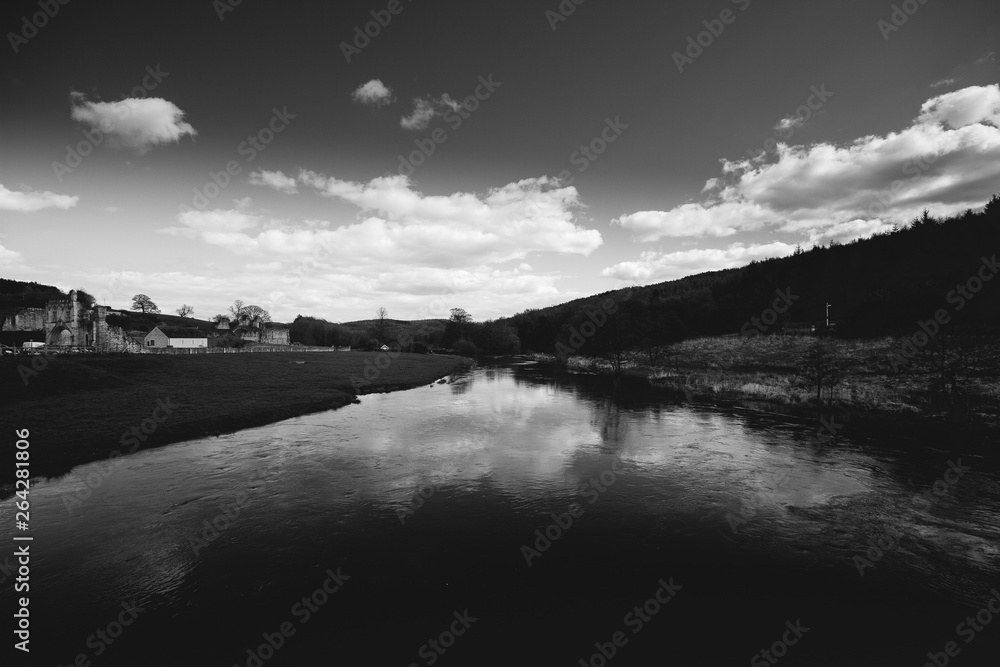 Fototapeta premium River Derwent by Kirkham Abbey