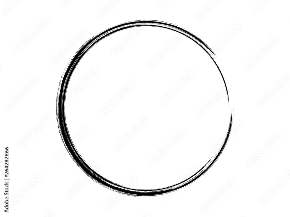 Grunge circle.Grunge oval shape.Grunge black ink circle. Grunge circle.Grunge oval shape.Grunge black ink circle.