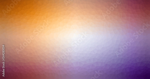 Orange Purple Gradient Low poly Triangular Geometric Polygonal Square Blur glass Abstract Vector Background