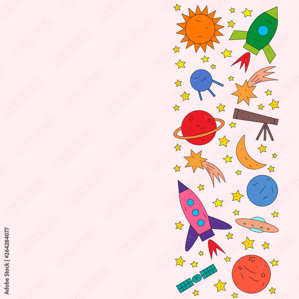 Set Of Space Objects Rocket Planet Star Comet Ufo Satellite set-of-space-objects-rocket-planet-star-comet-ufo-satellite