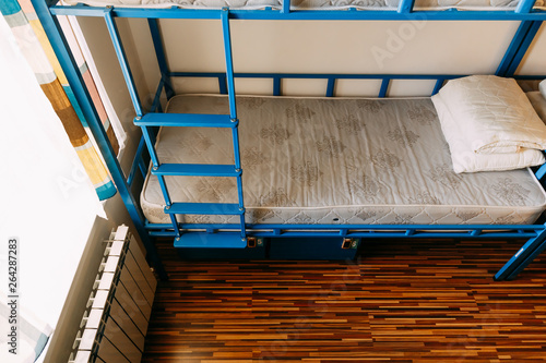 Fényképezés Bunk beds at the hostel