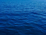 Blue ocean water surface background