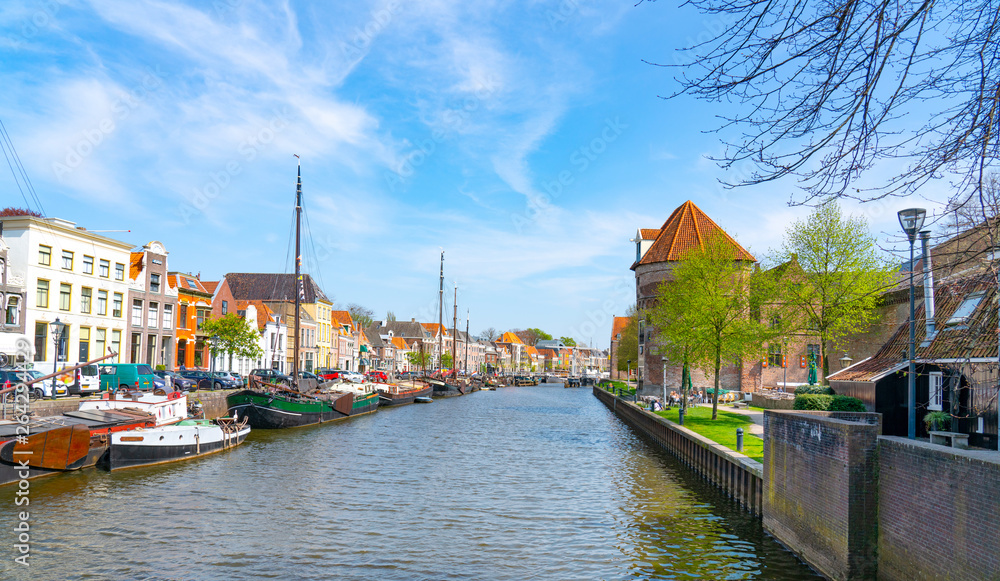 Naklejka premium Zwolle und Almelose Kanaal