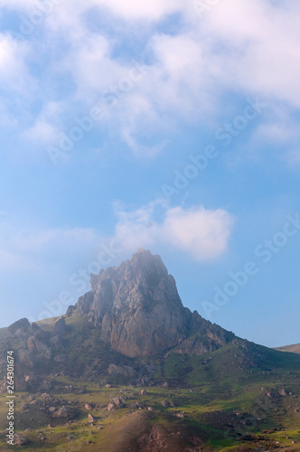 Beshbarmag Mountain in Azerbaijan photo