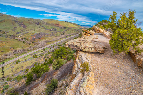 Beautiful Spring Hike Up Dakota Ridge in Denver  Colorado