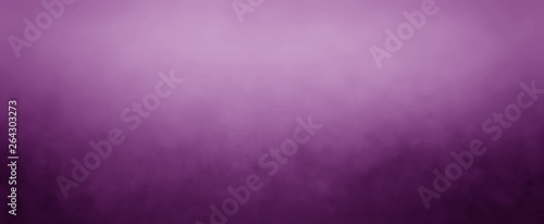 Elegant purple background with white hazy top border and dark black grunge texture bottom border, luxury royal purple design