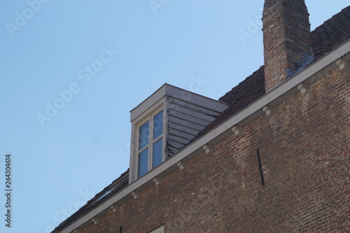 Fototapeta Naklejka Na Ścianę i Meble -  detail of an old roof