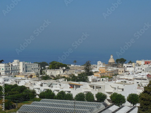 panoramic view of barcelona spain