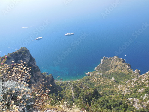 aerial view from the top of mountain