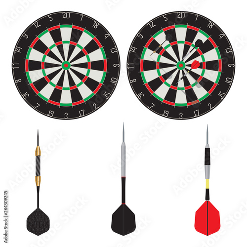 Target and dart.