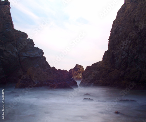 Big Sur ocean cliff