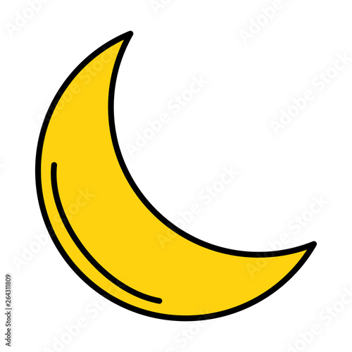 golden moon ramadan kareem
