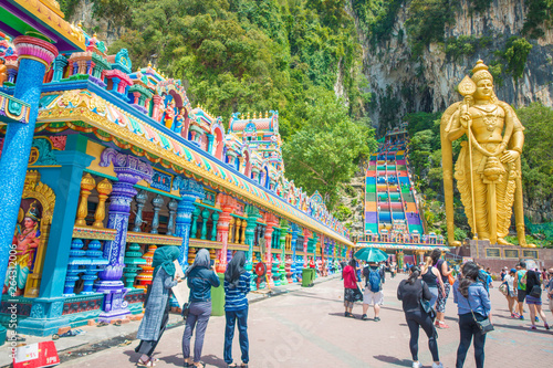 Photography Batu Caves in Kuala Lumpur, Malaysia.