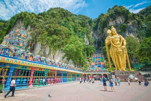 Photography Batu Caves in Kuala Lumpur, Malaysia.