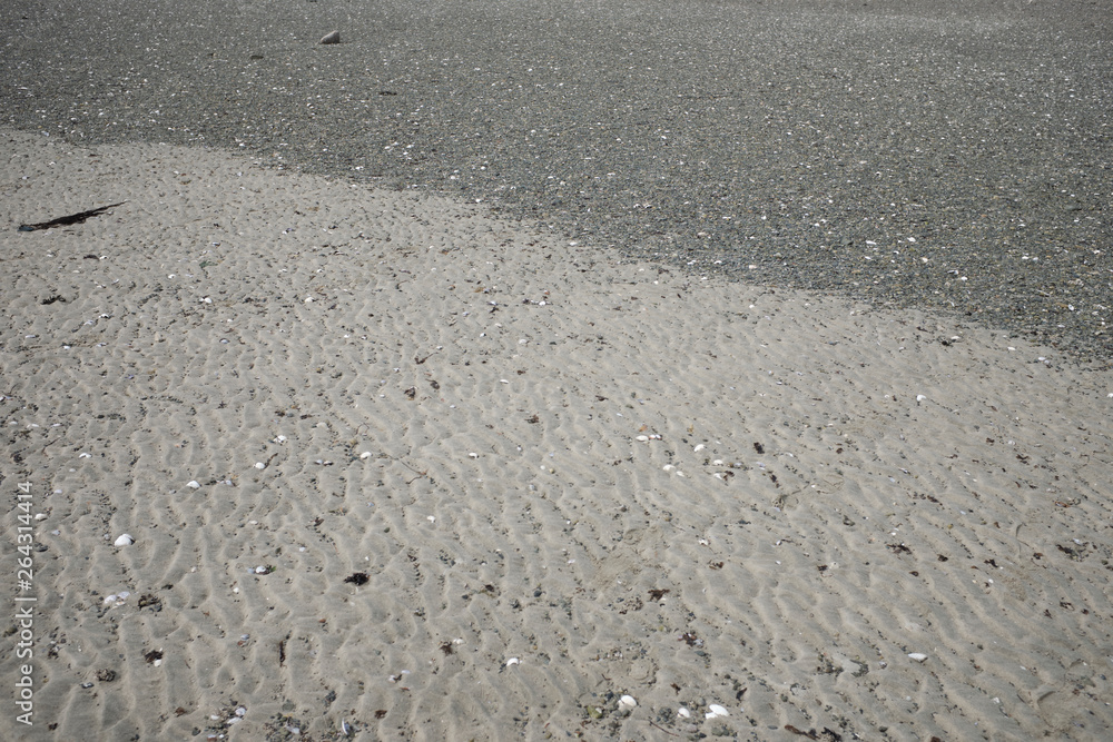 Sand and rocks Sand and rocks