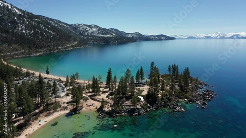 Winter Lake Aerial